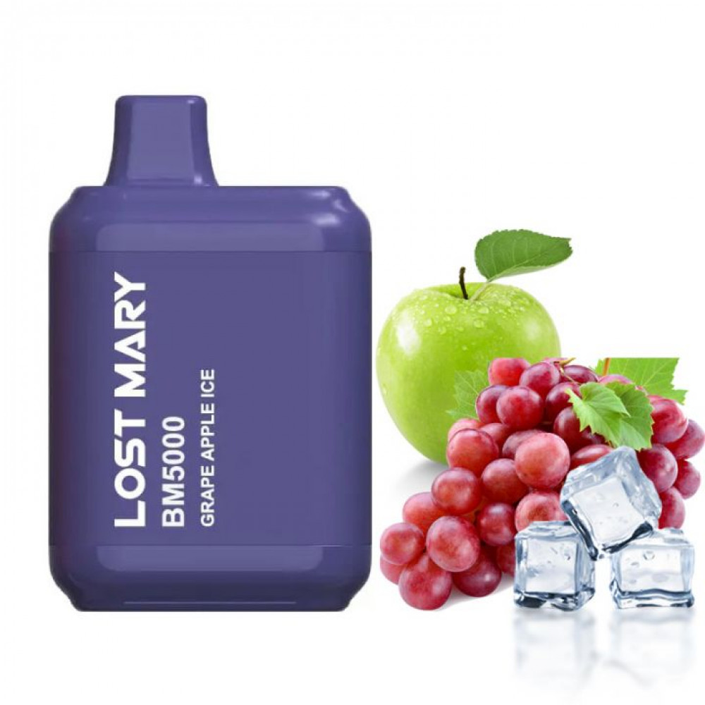 Mary apples. Lost Mary bm5000 grape Apple Ice. Lost Mary bm5000. Одноразка Lost Mary bm5000. Вейп Lost Mary bm5000.